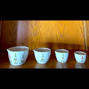 Gnome Christmas measuring cups Rae Dunn